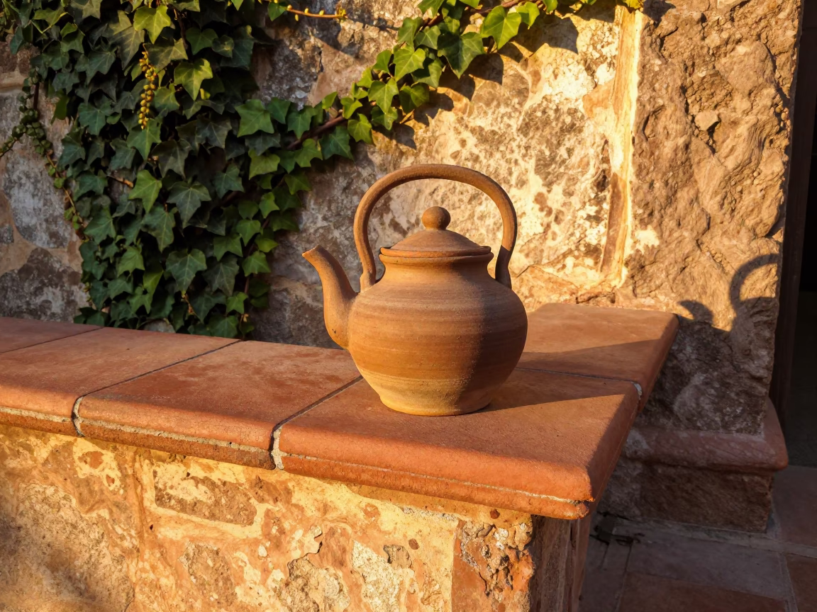 Clay Teapot in Guadalajara in in Guadalajara, Mexico
