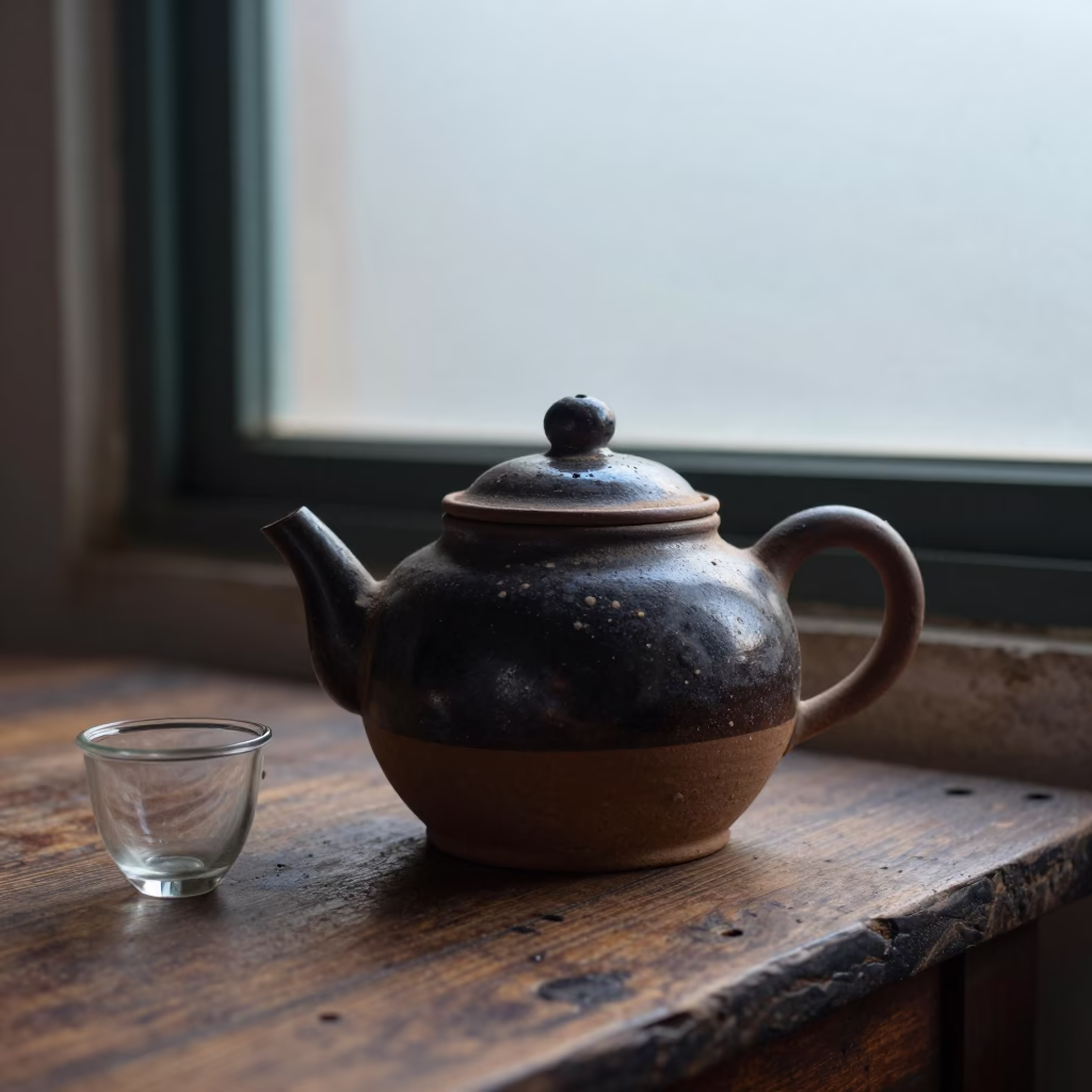 Clay Teapot in Hanoi in in Hanoi, Vietnam
