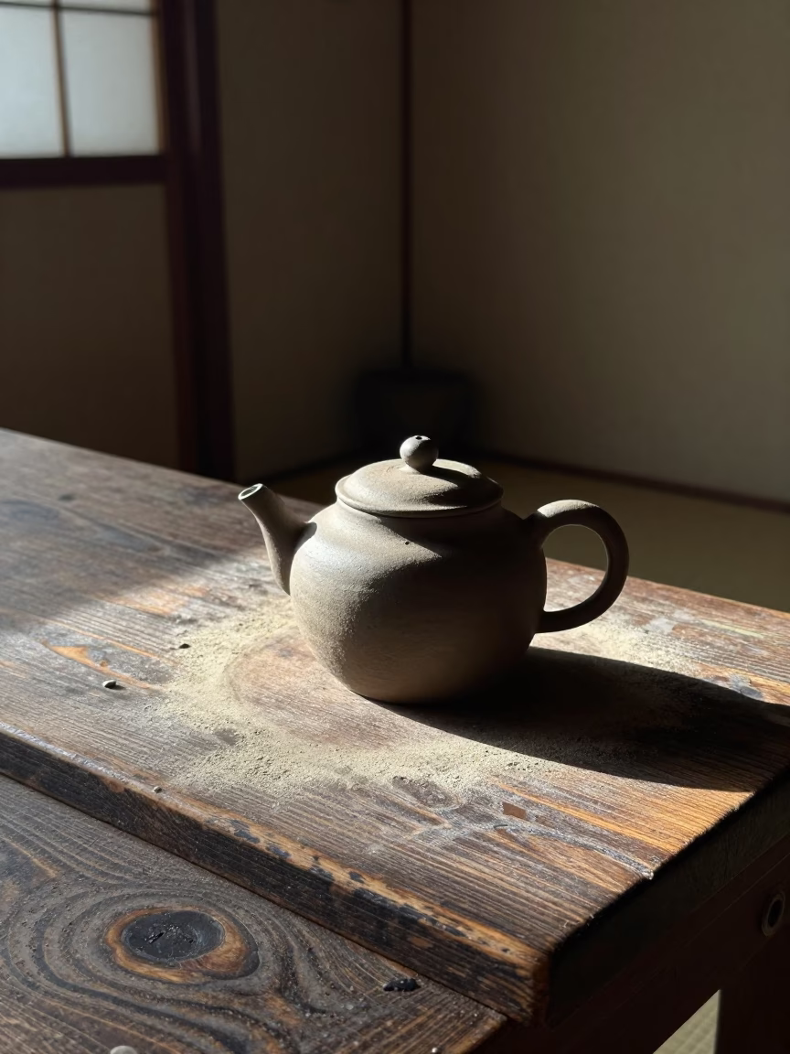 Clay Teapot in Kyoto in in Kyoto, Japan