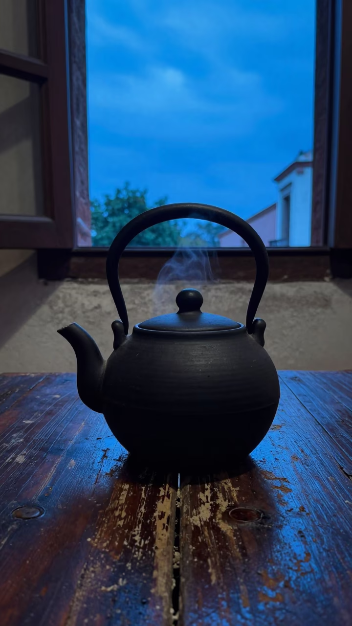 Clay Teapot in Mexico City in in Mexico City, Mexico