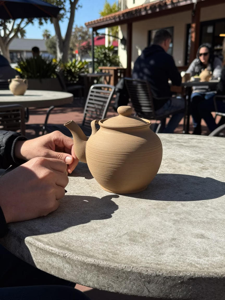 Clay Teapot in San Diego in in San Diego, California, United States