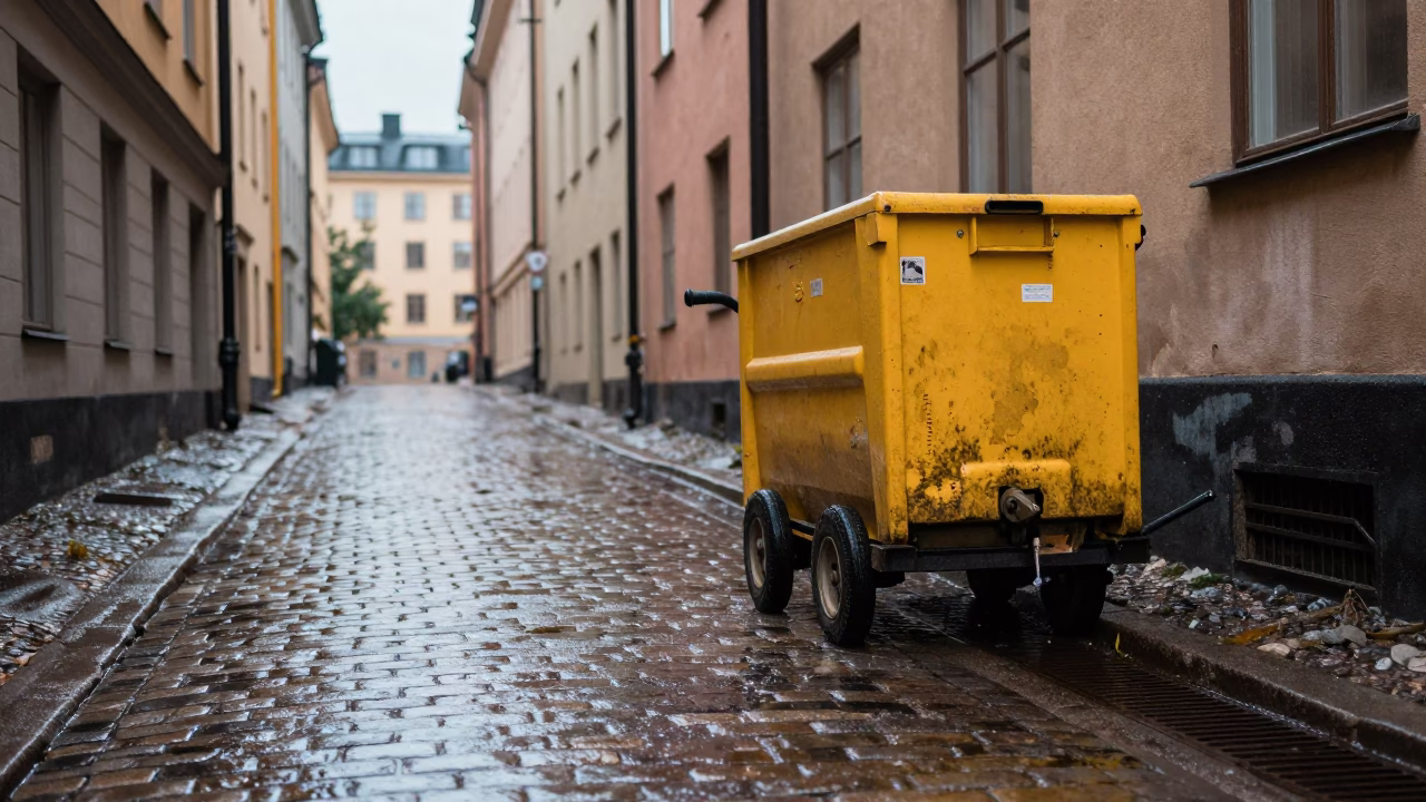 Cleaning Cart in Stockholm in in Stockholm, Sweden