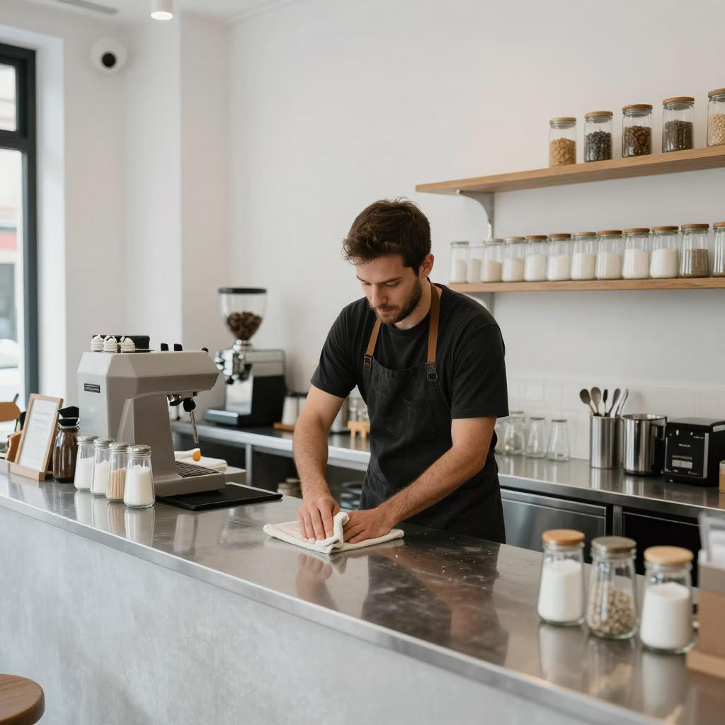 Cleaning Counter in Madrid in in Madrid, Spain