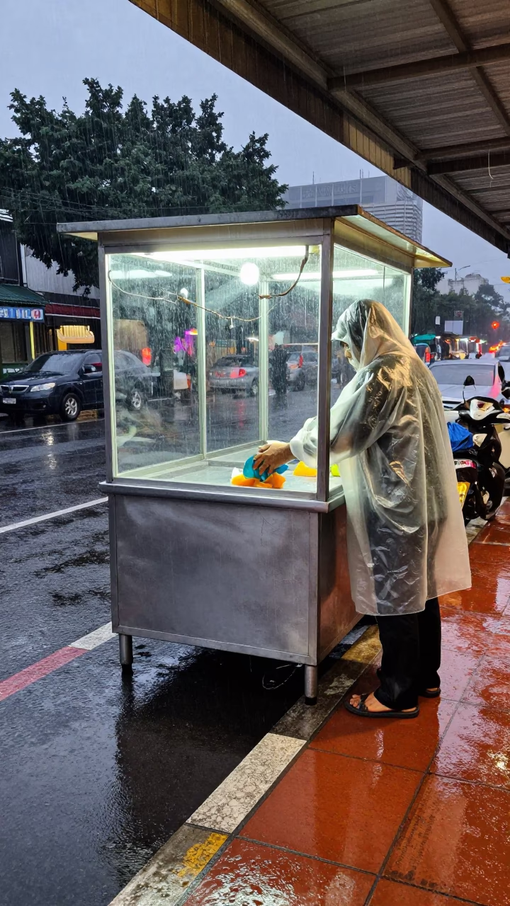 Cleaning Counter in Surabaya in in Surabaya, Indonesia