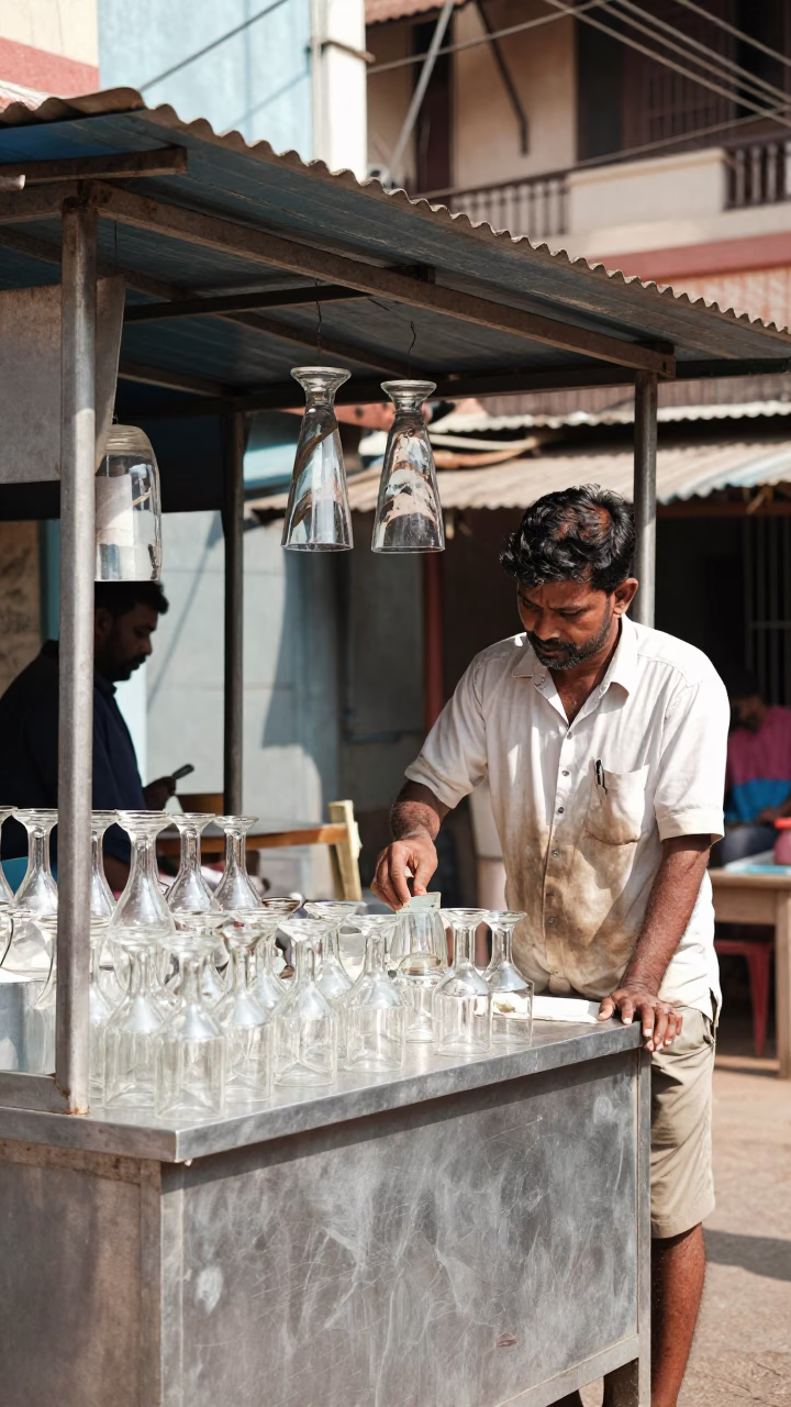 Cleaning Glassware in Kochi in in Kochi, India