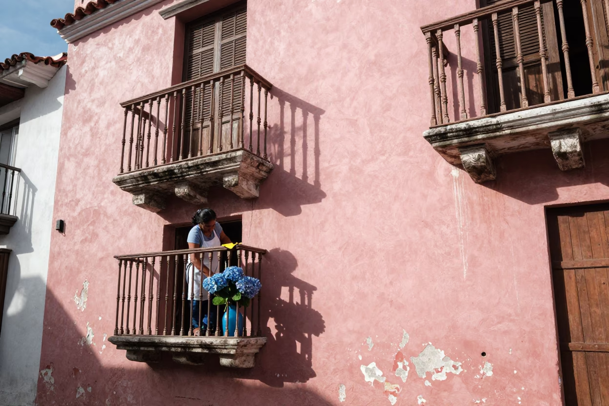 Cleaning Jug in Cartagena in in Cartagena, Colombia