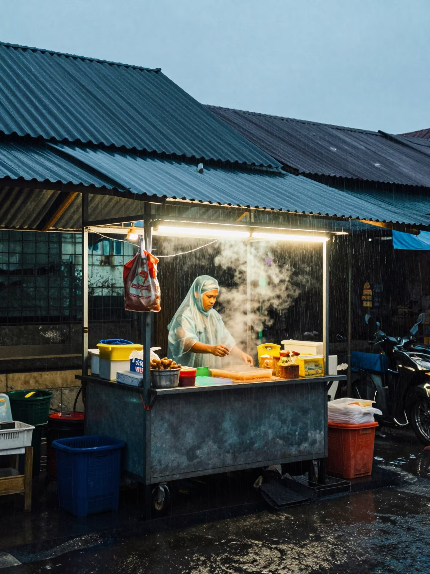 Cleaning Stall in Denpasar in in Denpasar, Indonesia