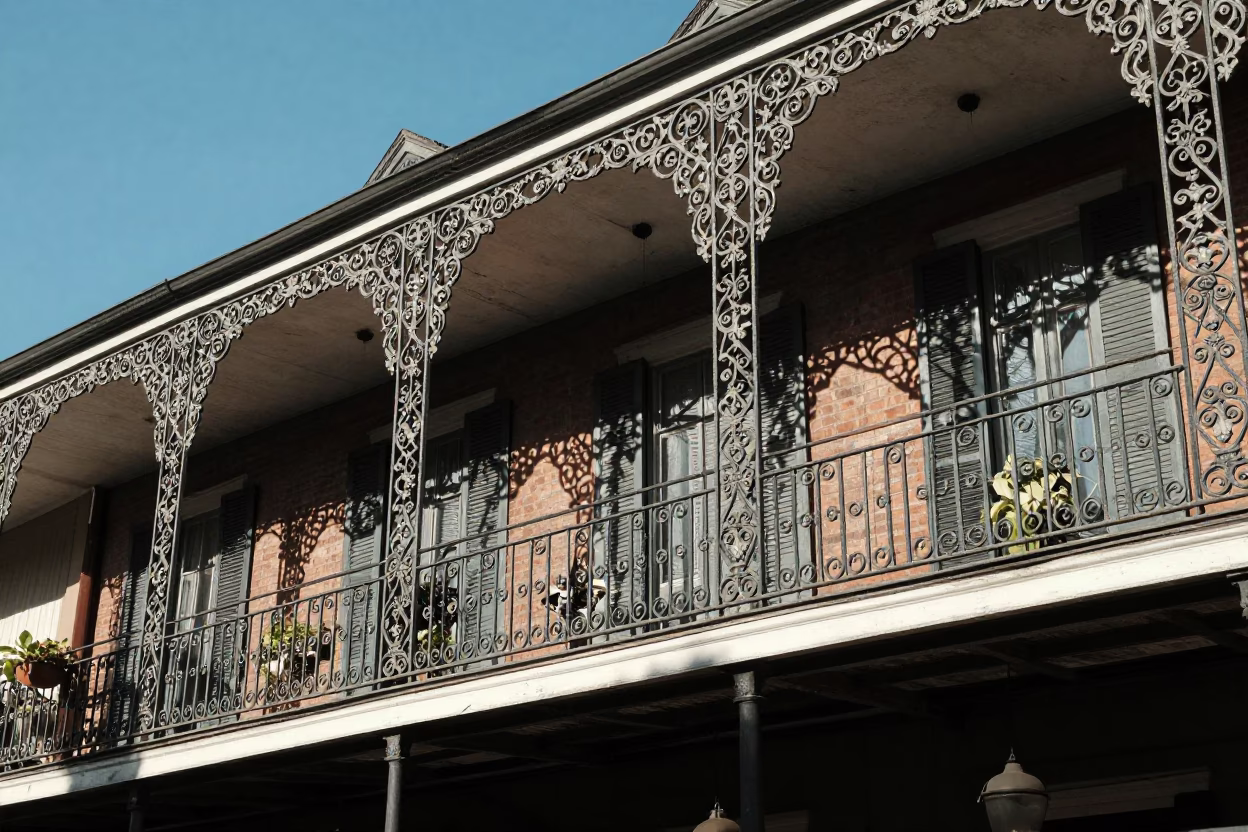 Clear Late-afternoon Light on Afternoon Light in New Orleans in in New Orleans, Louisiana, United States