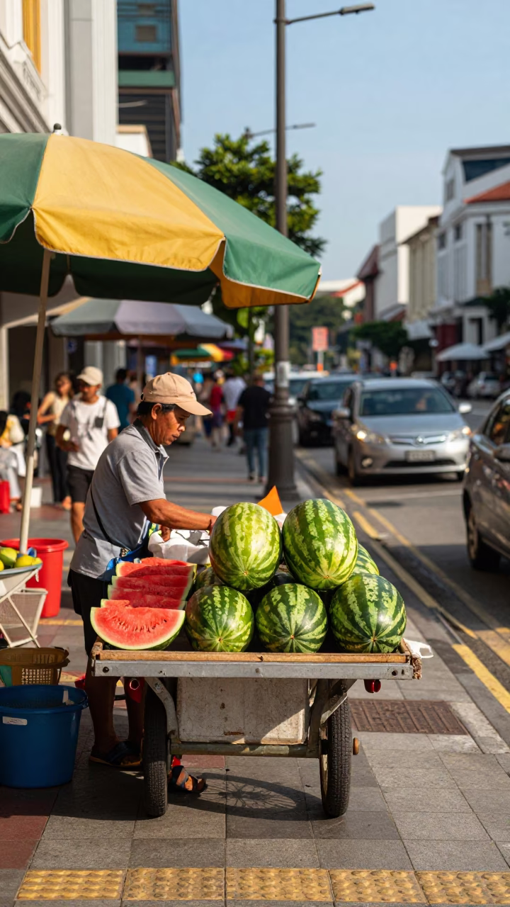 Clear Late-afternoon Light on Afternoon Light in Singapore in in Singapore, Singapore