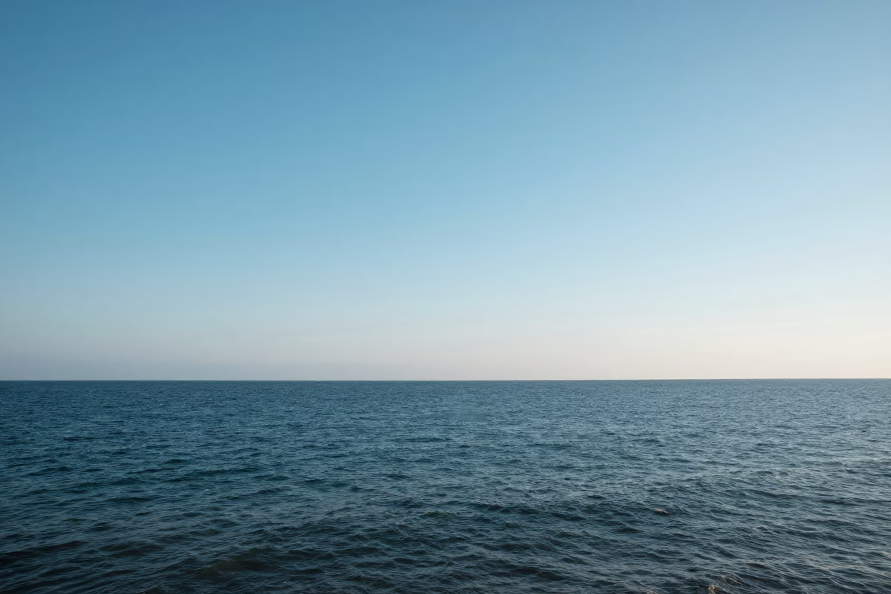 Clear Late Afternoon Light Over Phuket Thailand Horizon and Coastal Activity in in Phuket, Thailand