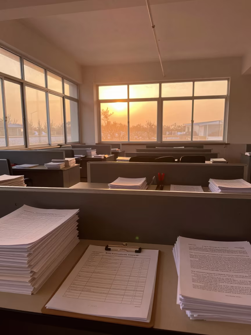 Clipboard Supply Count Office Training Suite Sheikhupura in inside a quiet office training suite in Sheikhupura