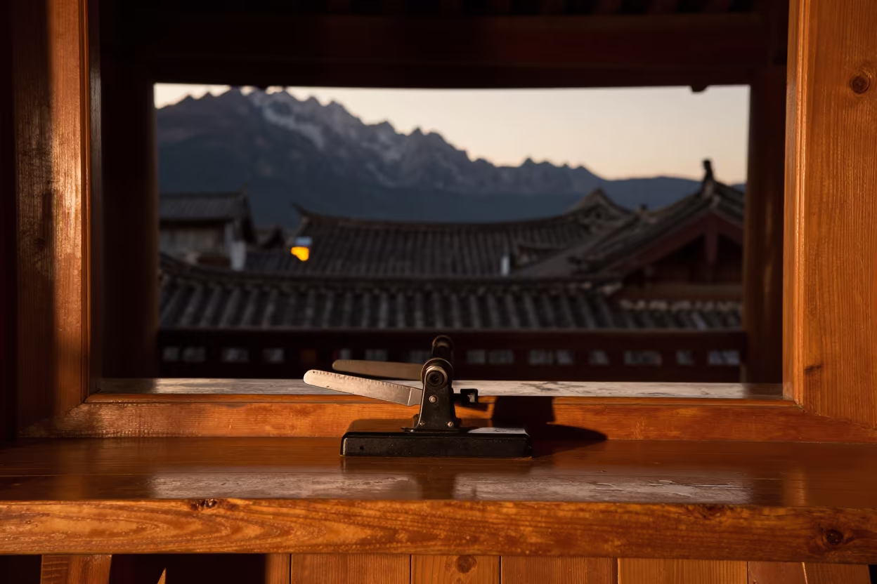 Clippers Gauge in Lijiang Salon Evening in inside a salon row in Lijiang