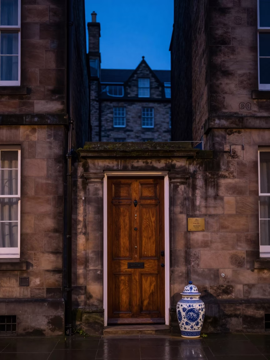 Close Entrance in Edinburgh in in Edinburgh, United Kingdom