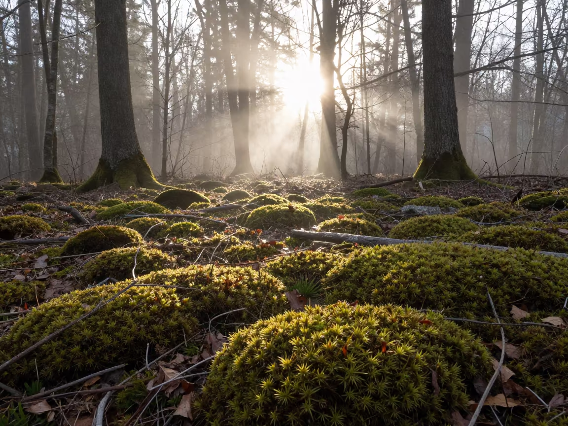 Club Moss Carpet at Dawn Near Annecy in near Annecy