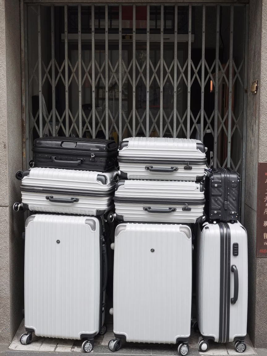 Cluttered Storage in Taipei in in Taipei, Taiwan