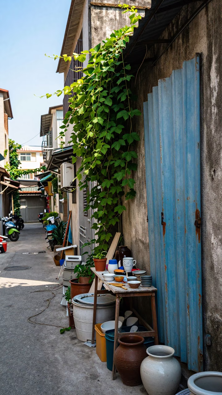 Cluttered Workspace in Kaohsiung in in Kaohsiung, Taiwan