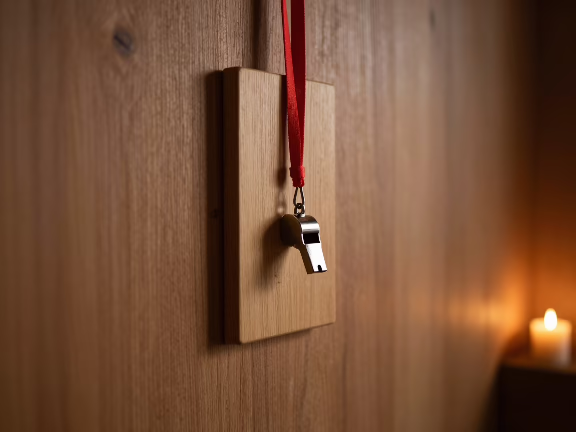 Coach Whistle Lanyard Board Dawn Yoga Studio in inside a yoga studio before the session begins near Gokarneshwor