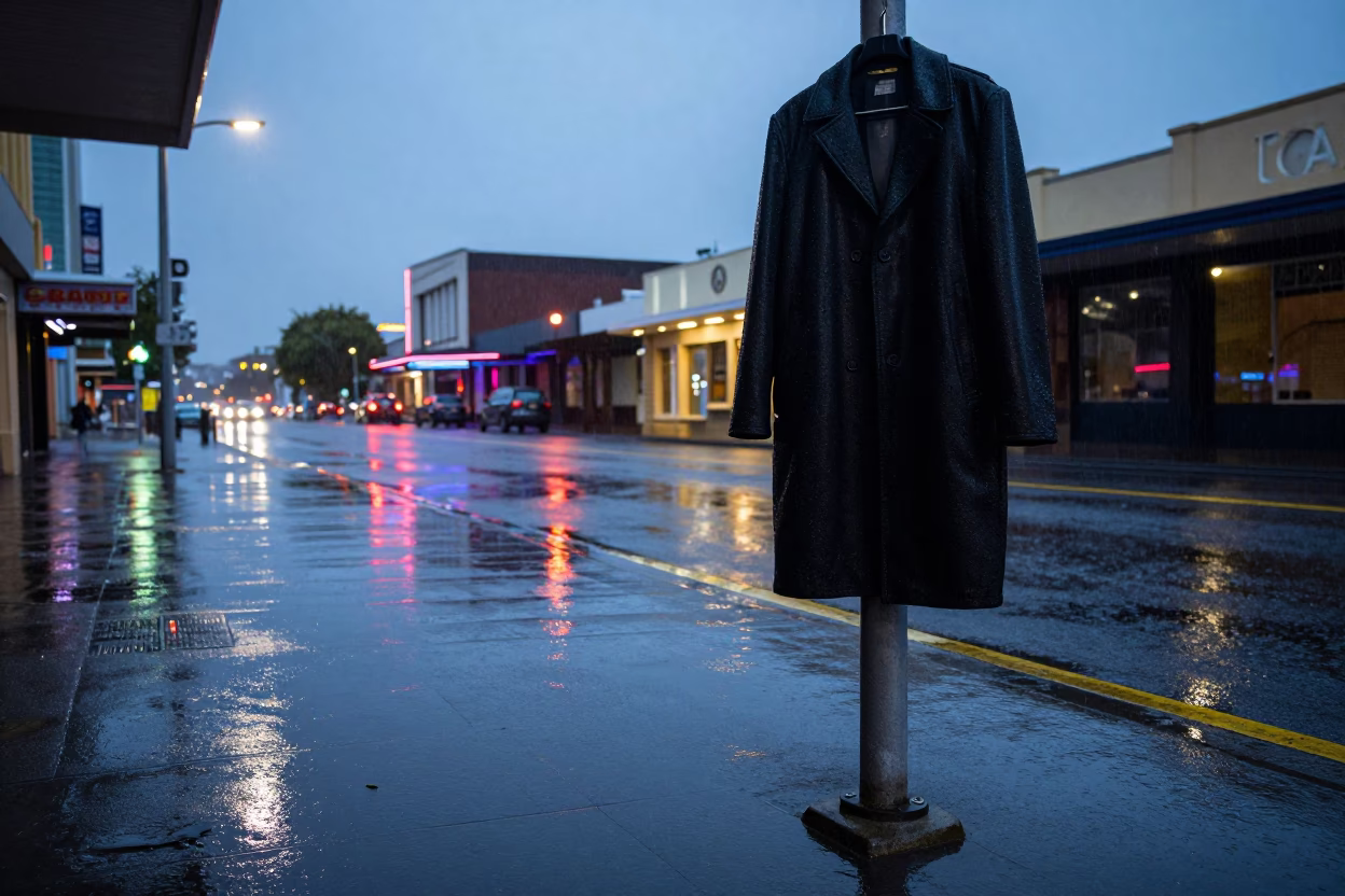 Coat Stand in Perth in in Perth, Western Australia, Australia