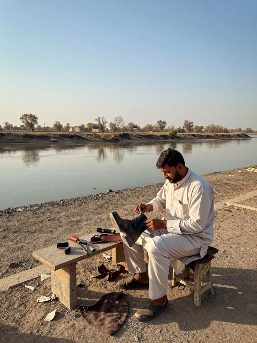 Cobbler Resoling Boot by Water Charsadda in near Charsadda