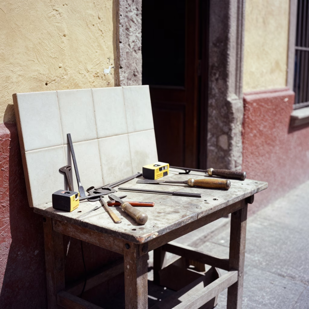 Cobbler Tools in Mexico City in in Mexico City, Mexico