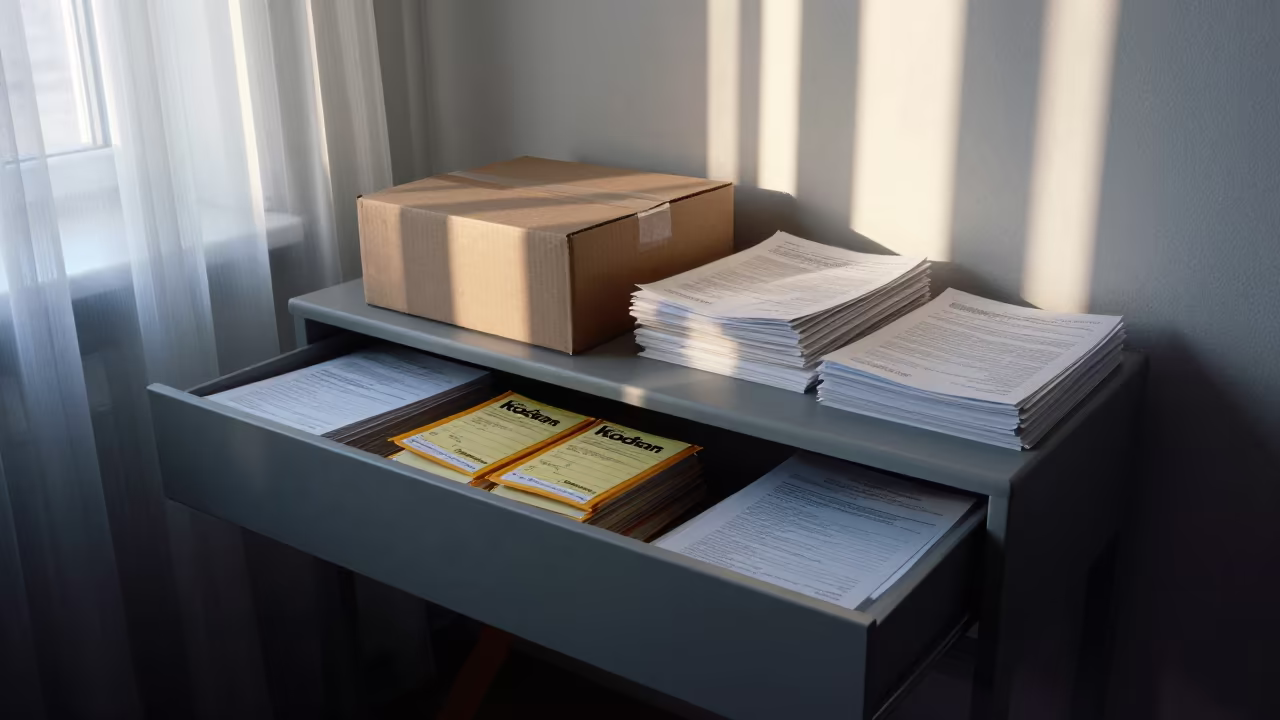 COD Remittance Pouch Drawer at Nautical Dawn in at a fulfillment packing station near Chelyabinsk