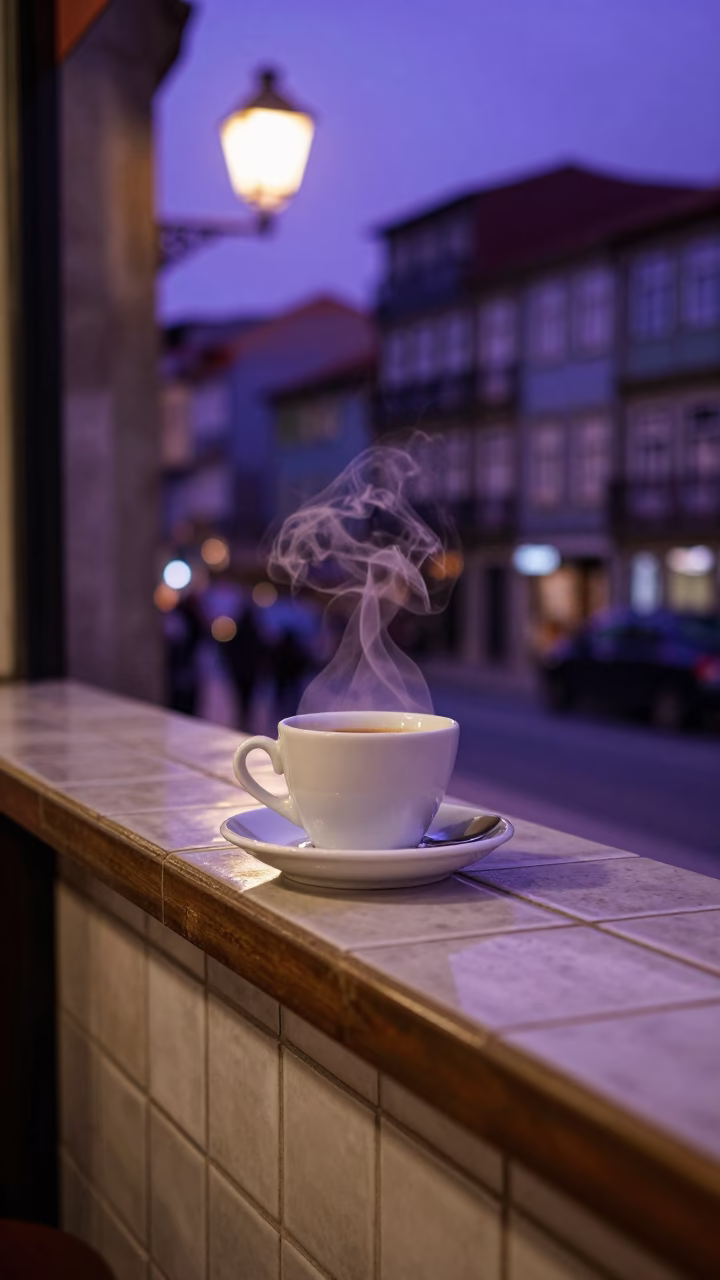 Coffee Cup in Porto in in Porto, Portugal