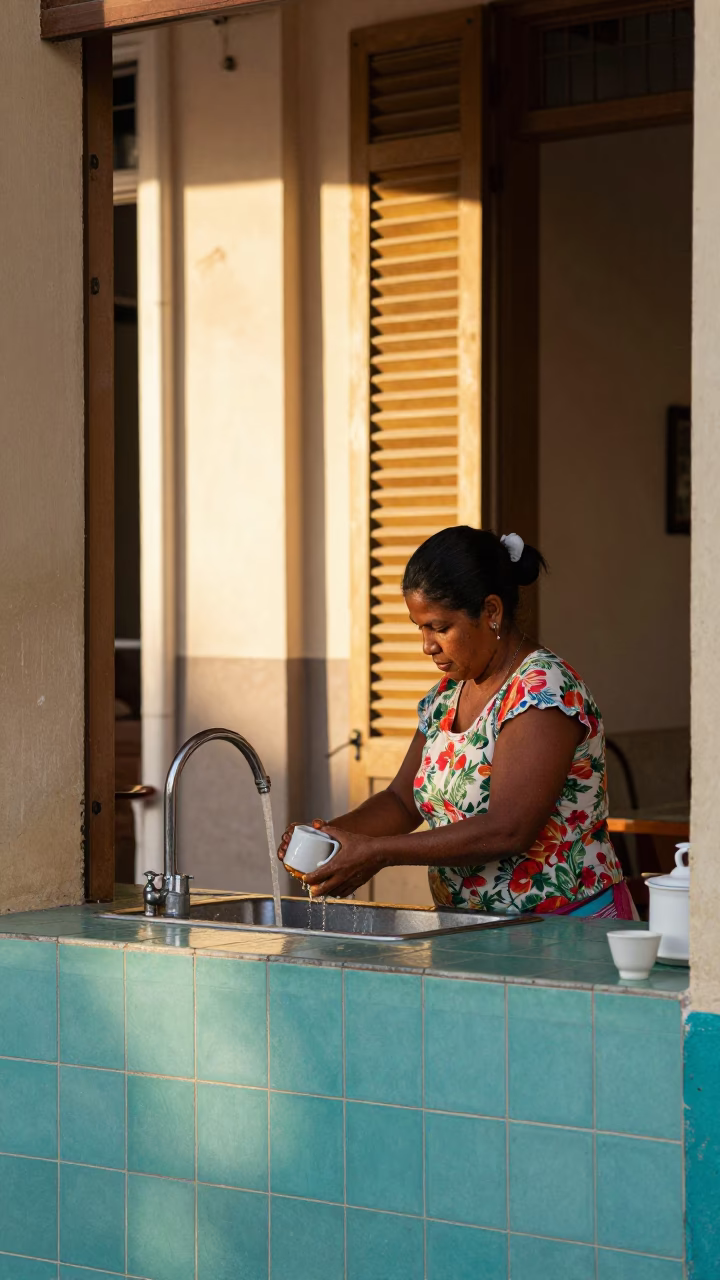 Coffee Mugs in Havana in in Havana, Cuba