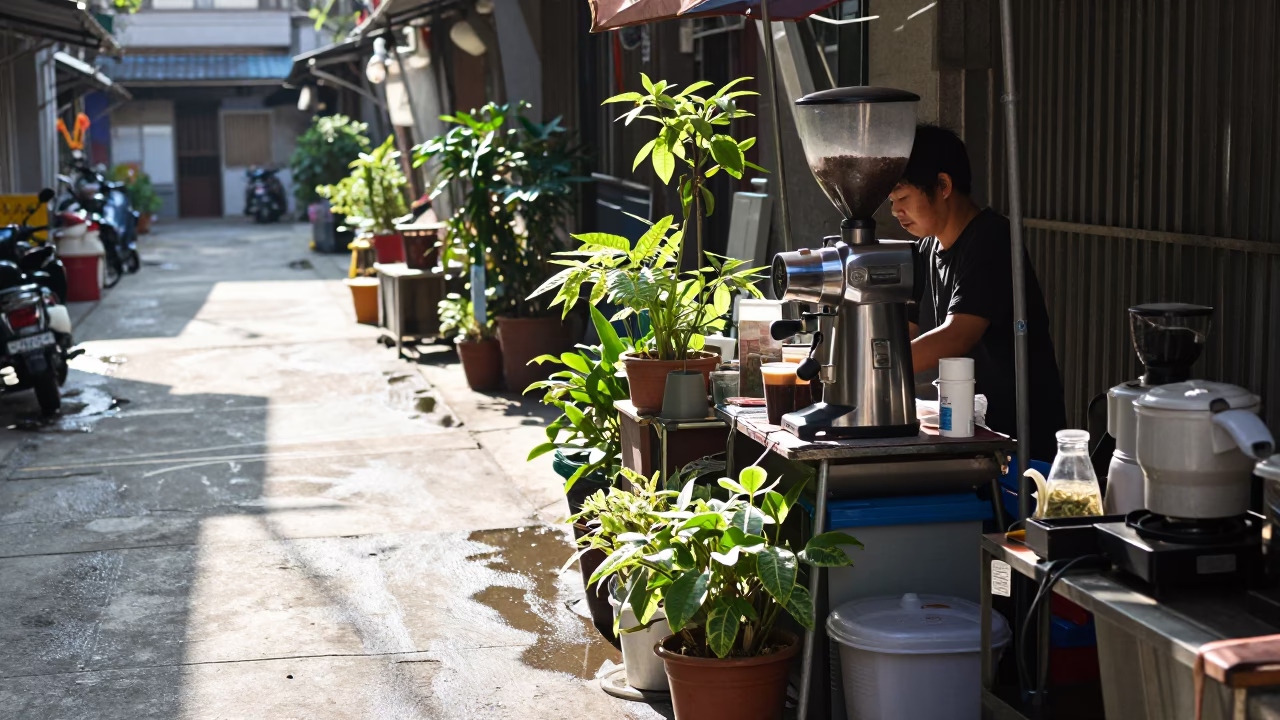 Coffee Setup in Kaohsiung in in Kaohsiung, Taiwan