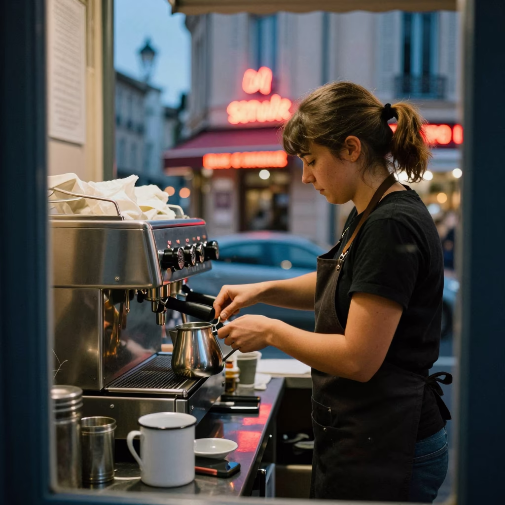 Coffee Station in Marseille in in Marseille, France
