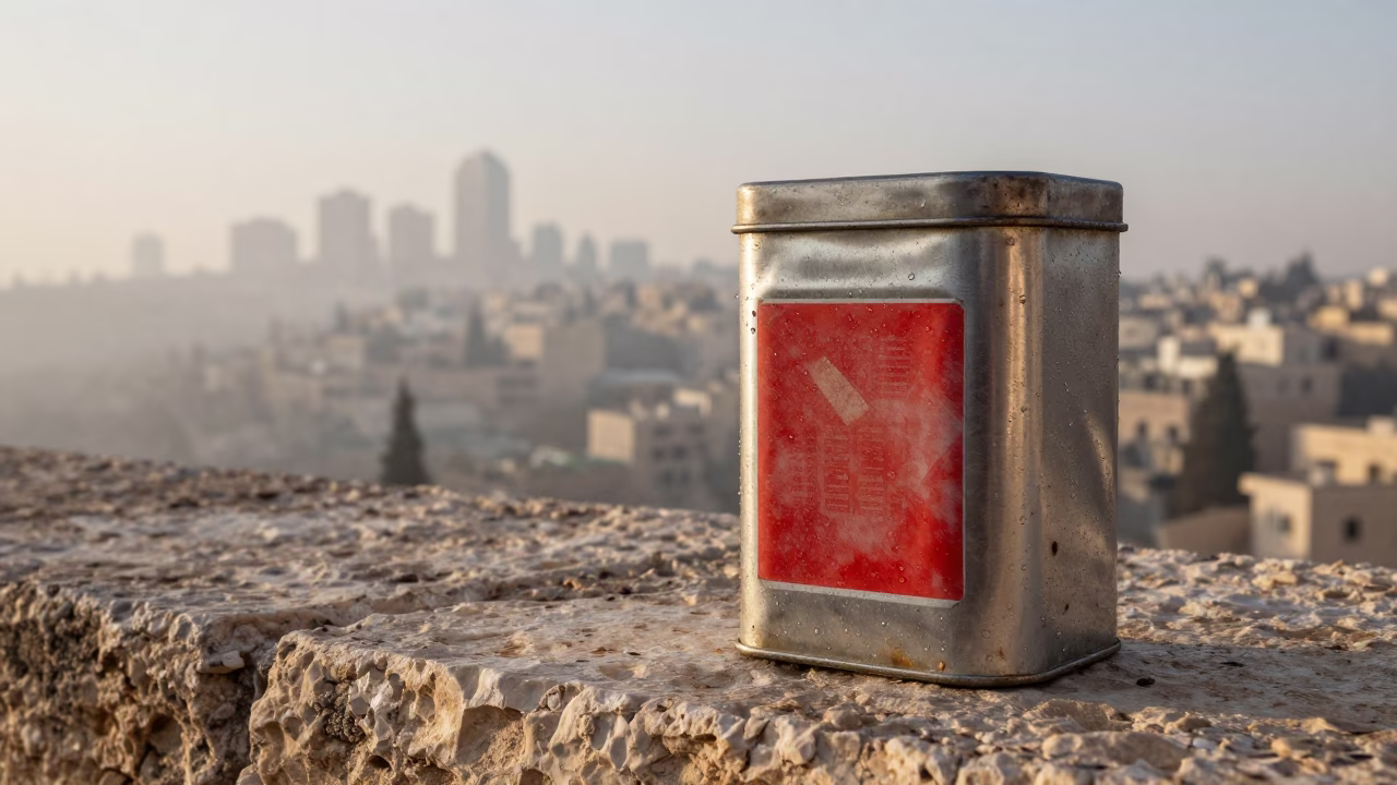 Coffee Tin in Amman in in Amman, Jordan