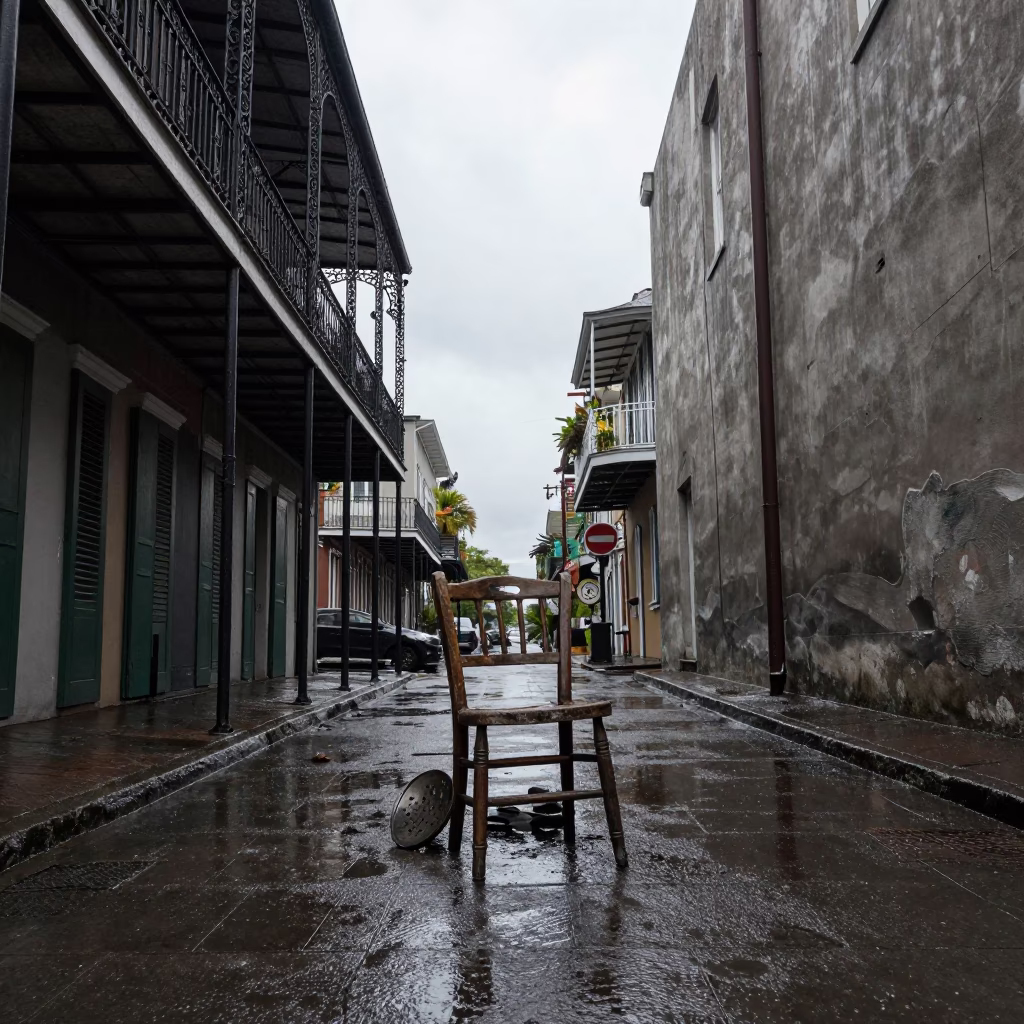 Colander in New Orleans in in New Orleans, Louisiana, United States