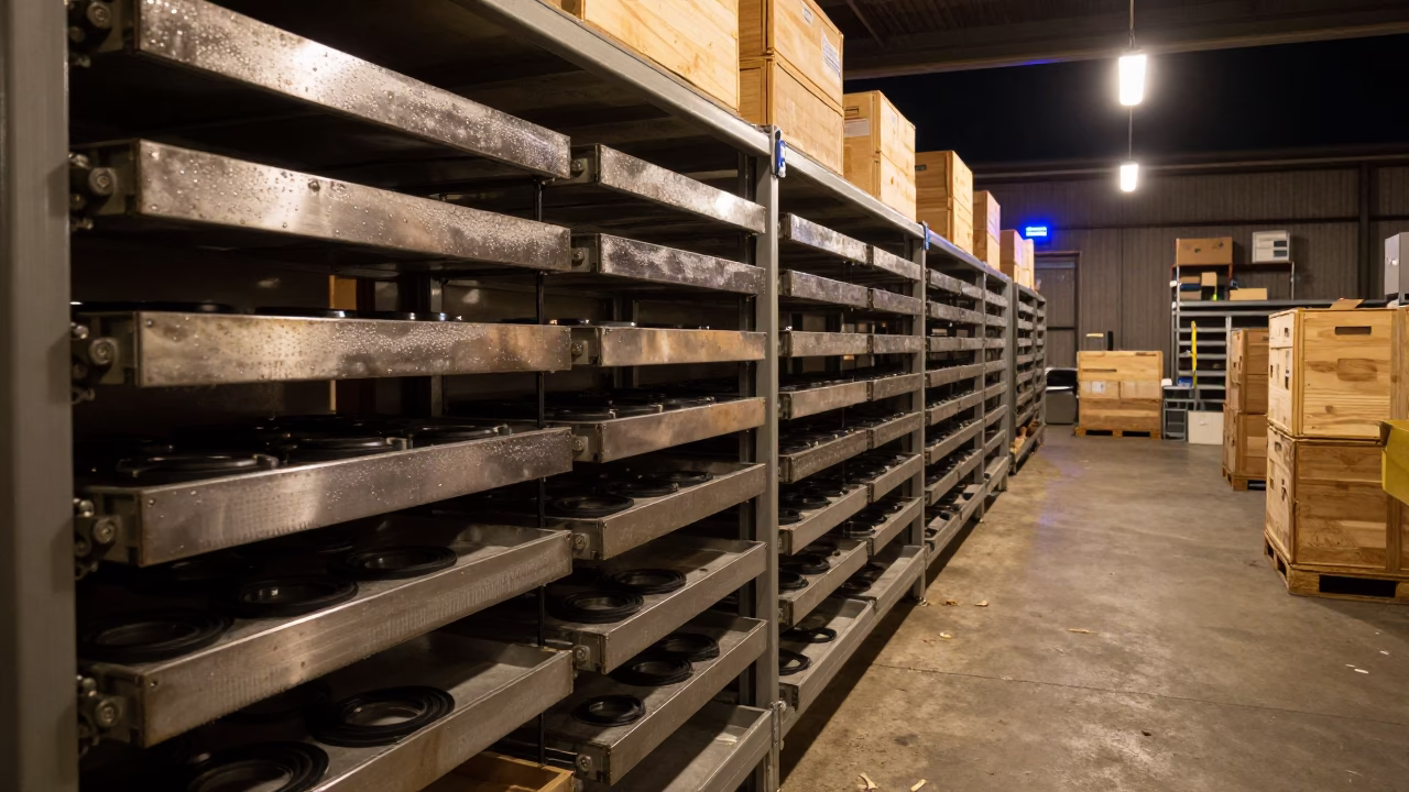 Cold Route Gasket Drawer Night Prep Corktown in at a fulfillment packing station near Corktown, Detroit