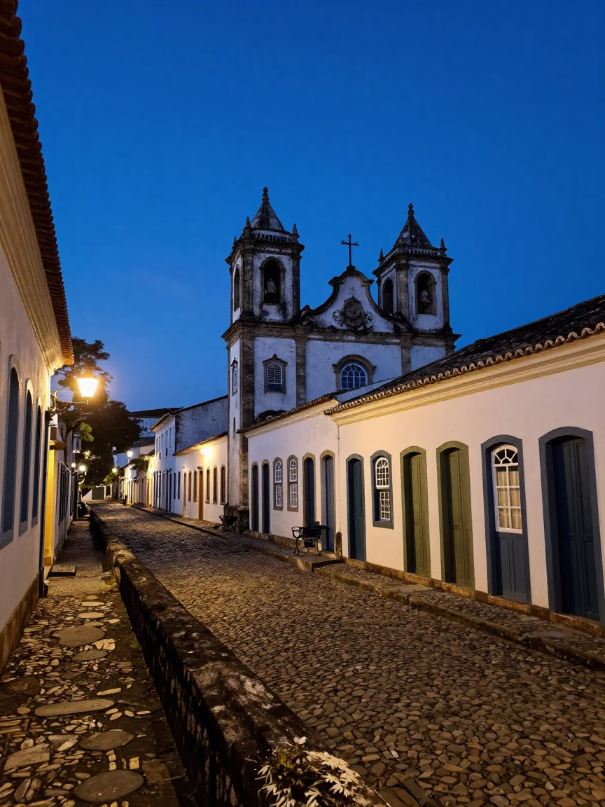 Colonial Architecture in Salvador in in Salvador, Brazil