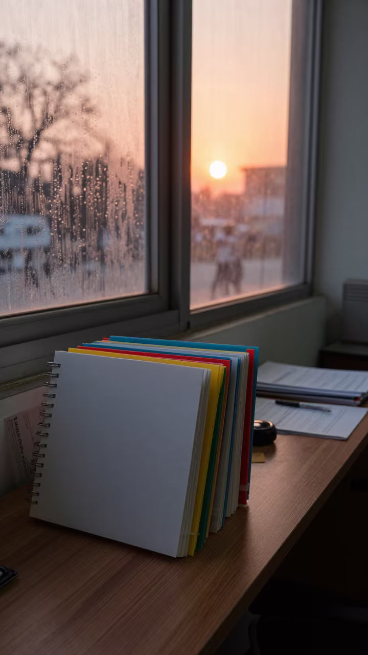 Colorful Budget Binder Tabs in Jaunpur Campaign Office in inside a campaign office near Jaunpur