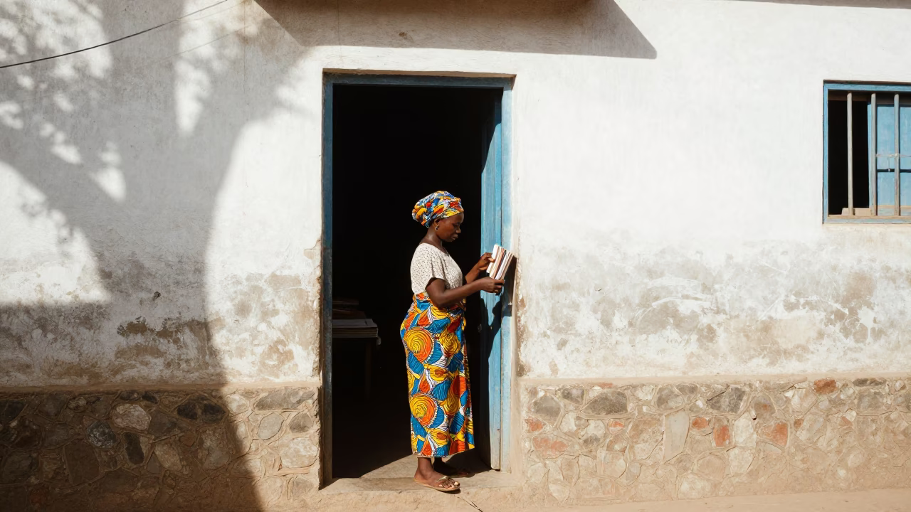 Combs at Flat Noon Light in in Dakar, Senegal