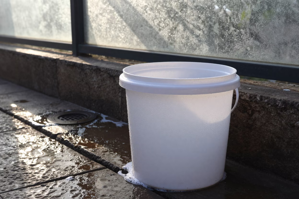 Condensation at Early Morning Light in Hyderabad in in Hyderabad, India