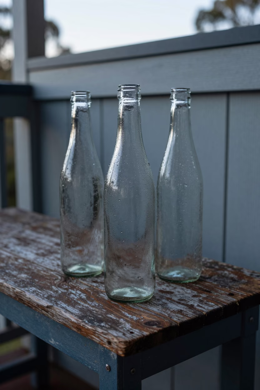 Condensation at Early Morning Light in in Adelaide, Australia