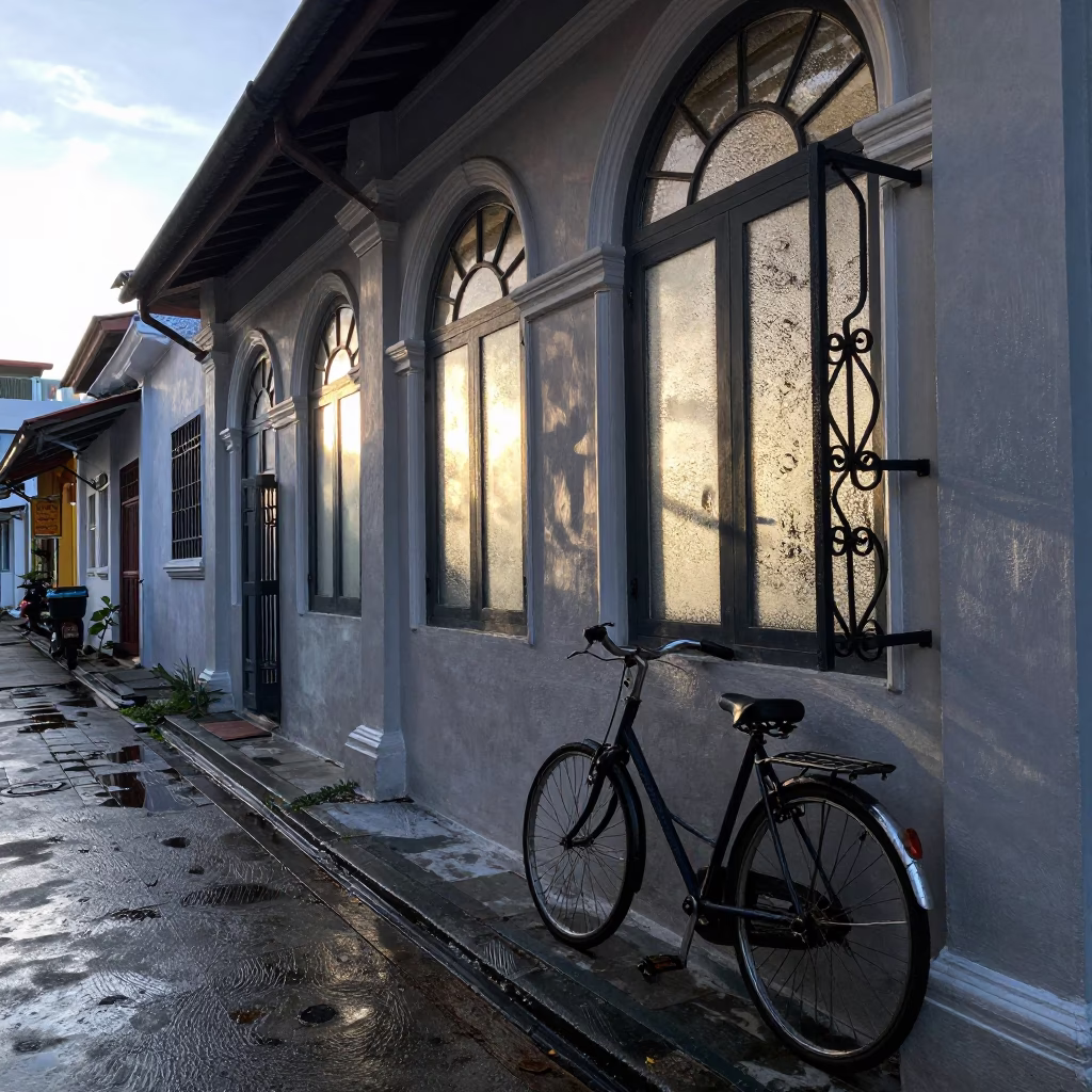 Condensation in George Town in in George Town, Malaysia