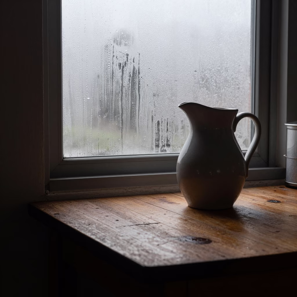 Condensation in Mexico City in in Mexico City, Mexico