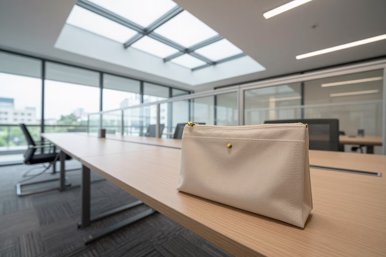 Conference Dais Clip Pouch with Dust in Taoyuan Office in inside a coworking floor in Taoyuan