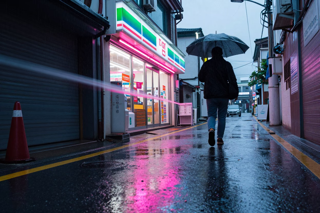 Convenience Store in Seoul in in Seoul, South Korea