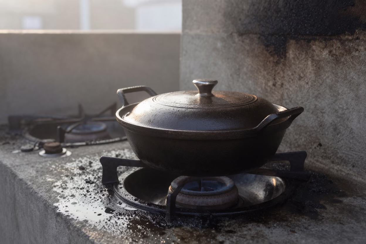 Cooking Pot in Busan in in Busan, South Korea