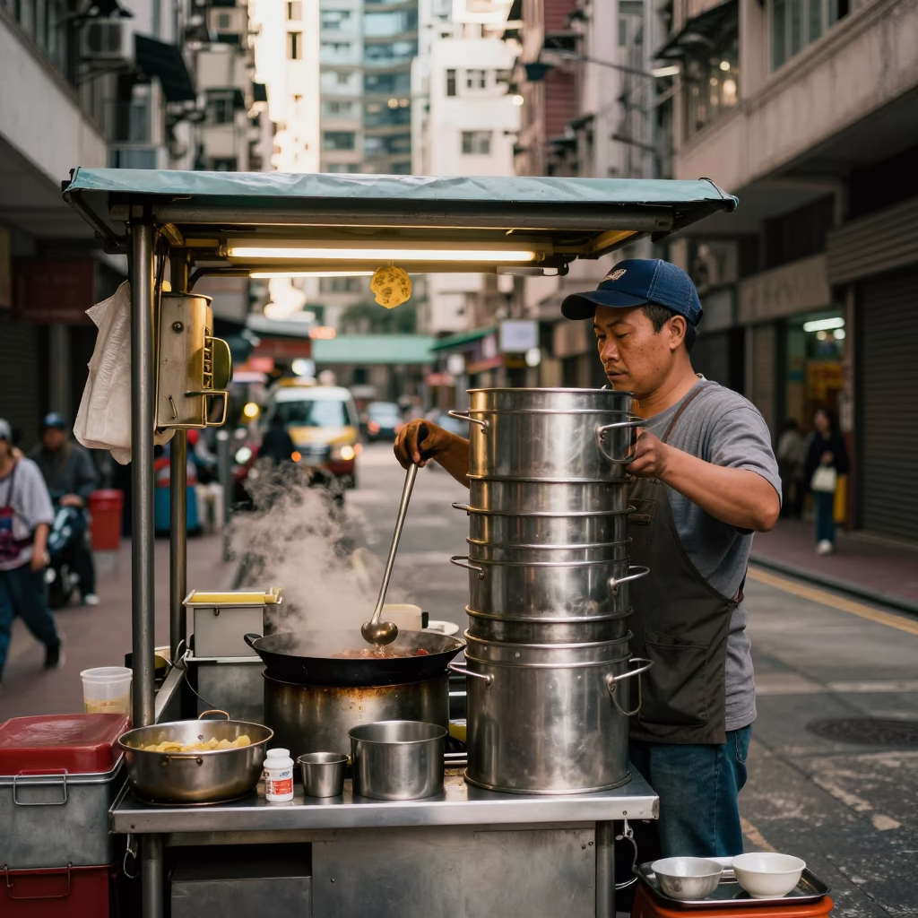 Cooking Station in Hong Kong in in Hong Kong, Hong Kong