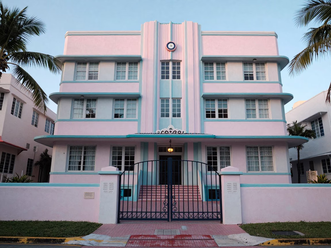 Cool in Miami at Early Morning Light in in Miami, Florida, United States