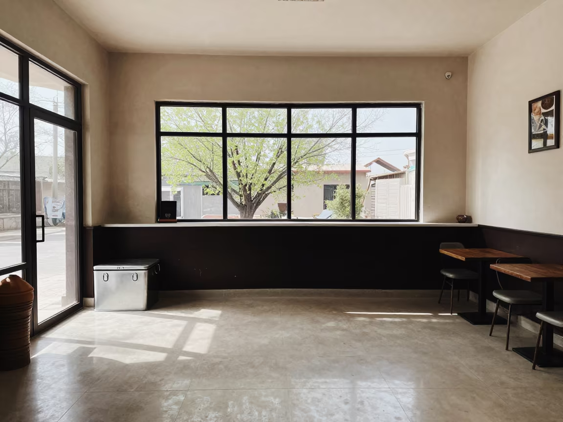 Cooler Log in Khushab Breakfast Room Morning in inside a breakfast room before opening in Khushab