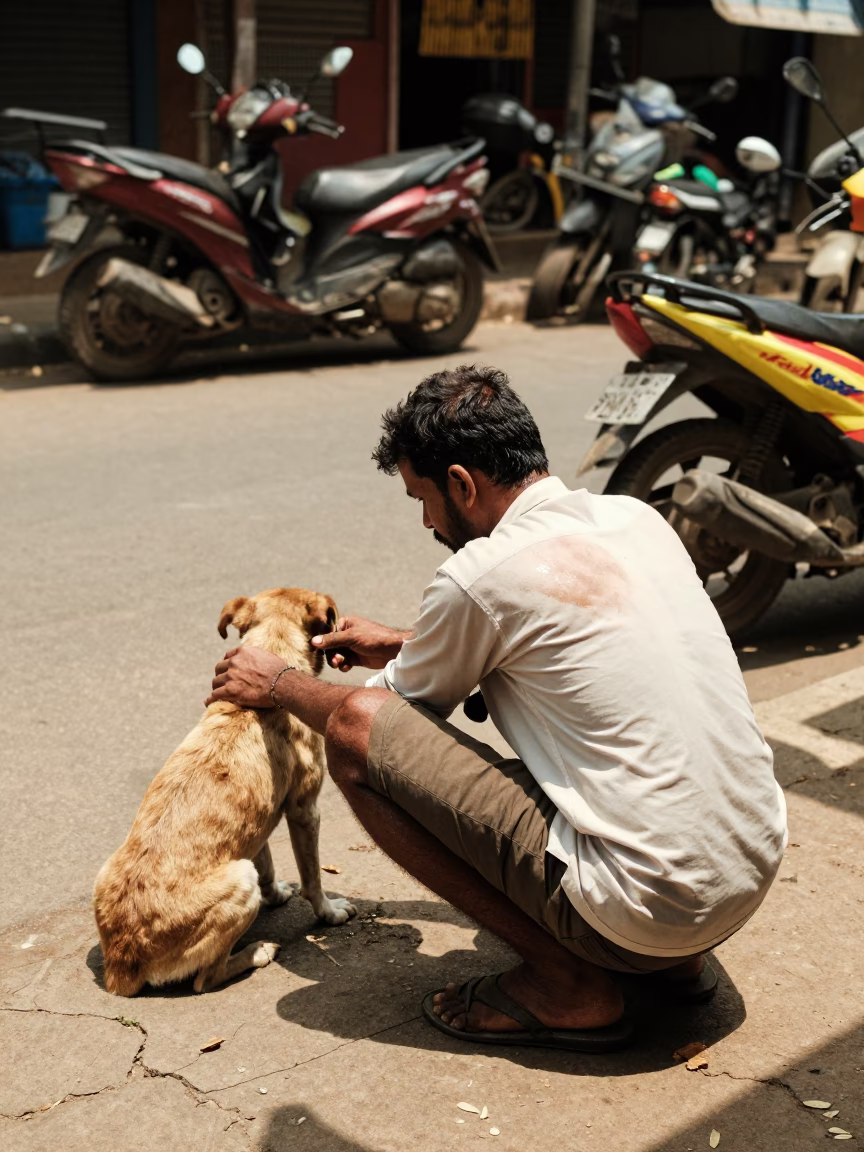 Cooling Off in Chennai in in Chennai, India