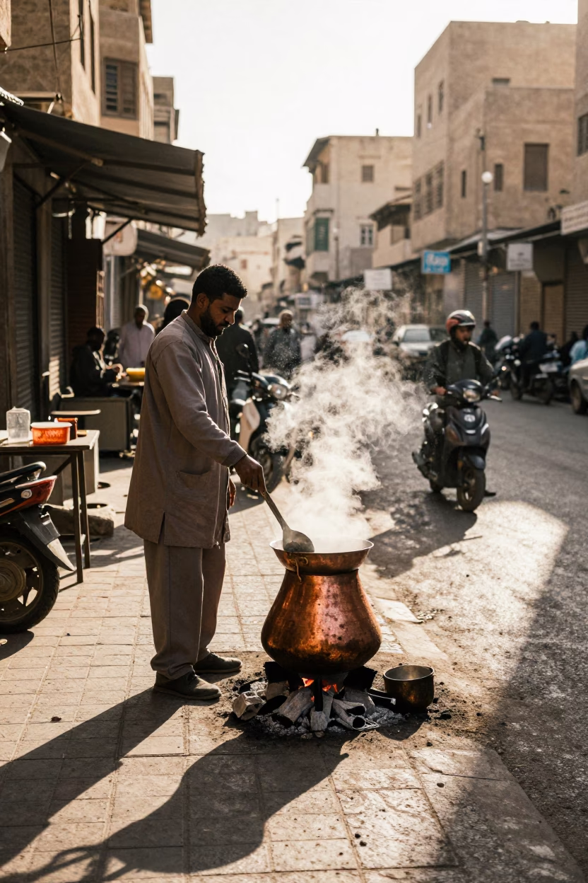 Copper Cauldron in Alexandria in in Alexandria, Egypt