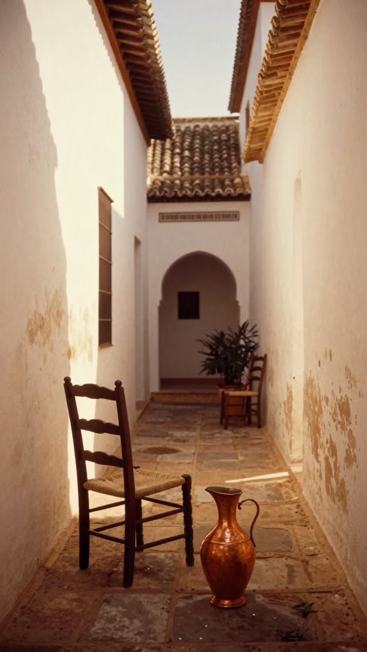 Copper Jug in Granada in in Granada, Spain