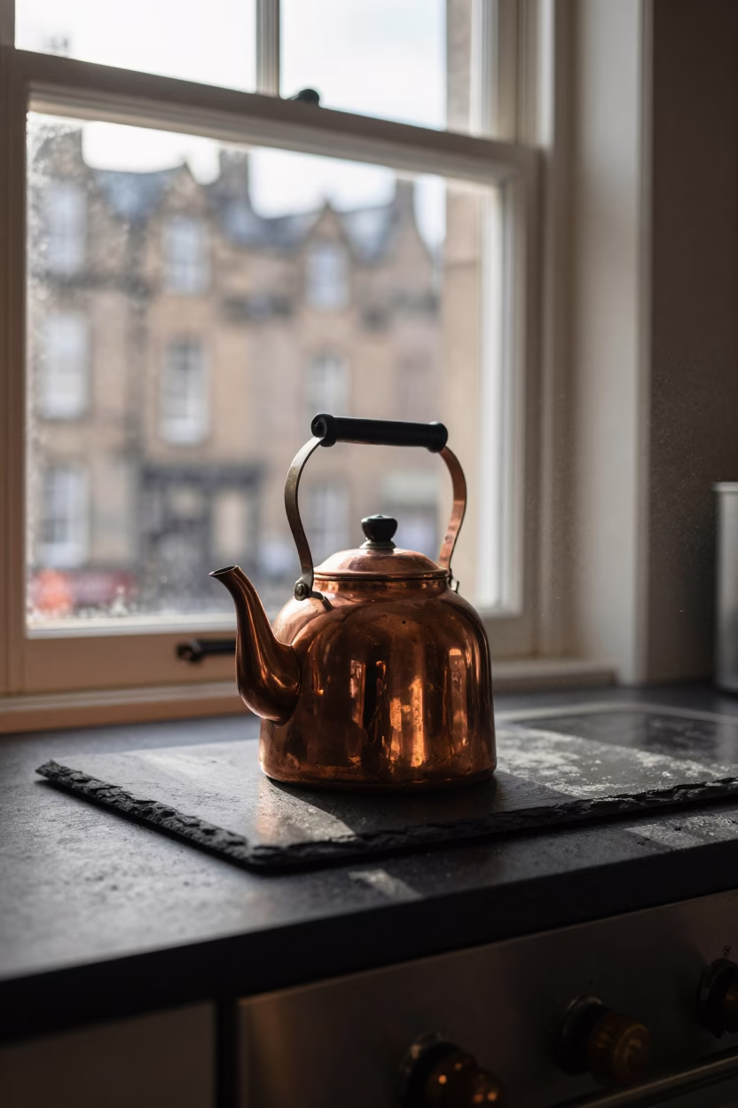 Copper Kettle in Edinburgh in in Edinburgh, United Kingdom