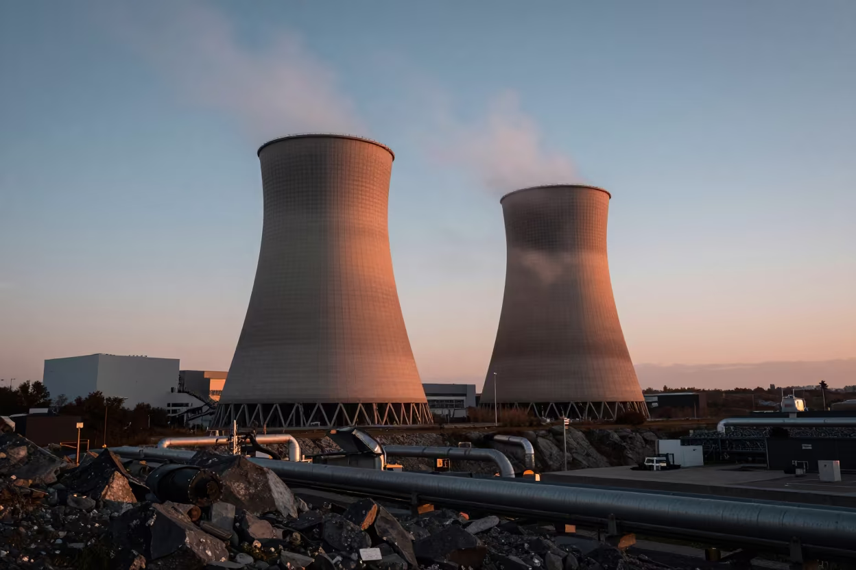 Copper Light on Nuclear Dome Quarry Ledge in on a quarry ledge near Victoria
